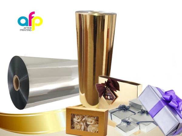 Chemically Treated Polyester Metallized Thermal Laminate Film for Offset