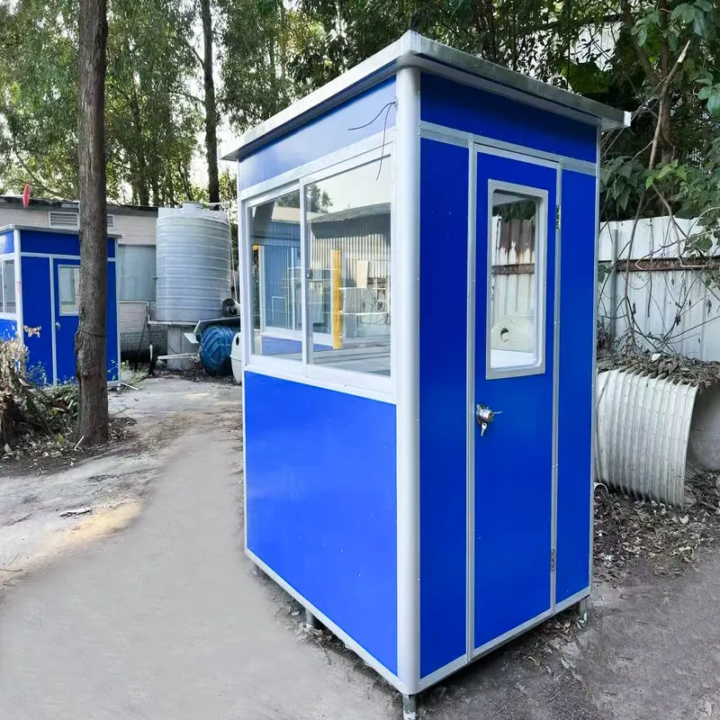 Modern Guard Booth: Customized Solutions for Enhanced Security Needs