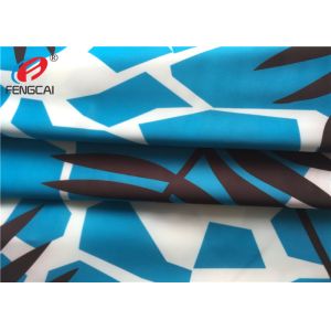 China Printed Waterproof Breathable Polyester Spandex Fabric For Swimwear on sale