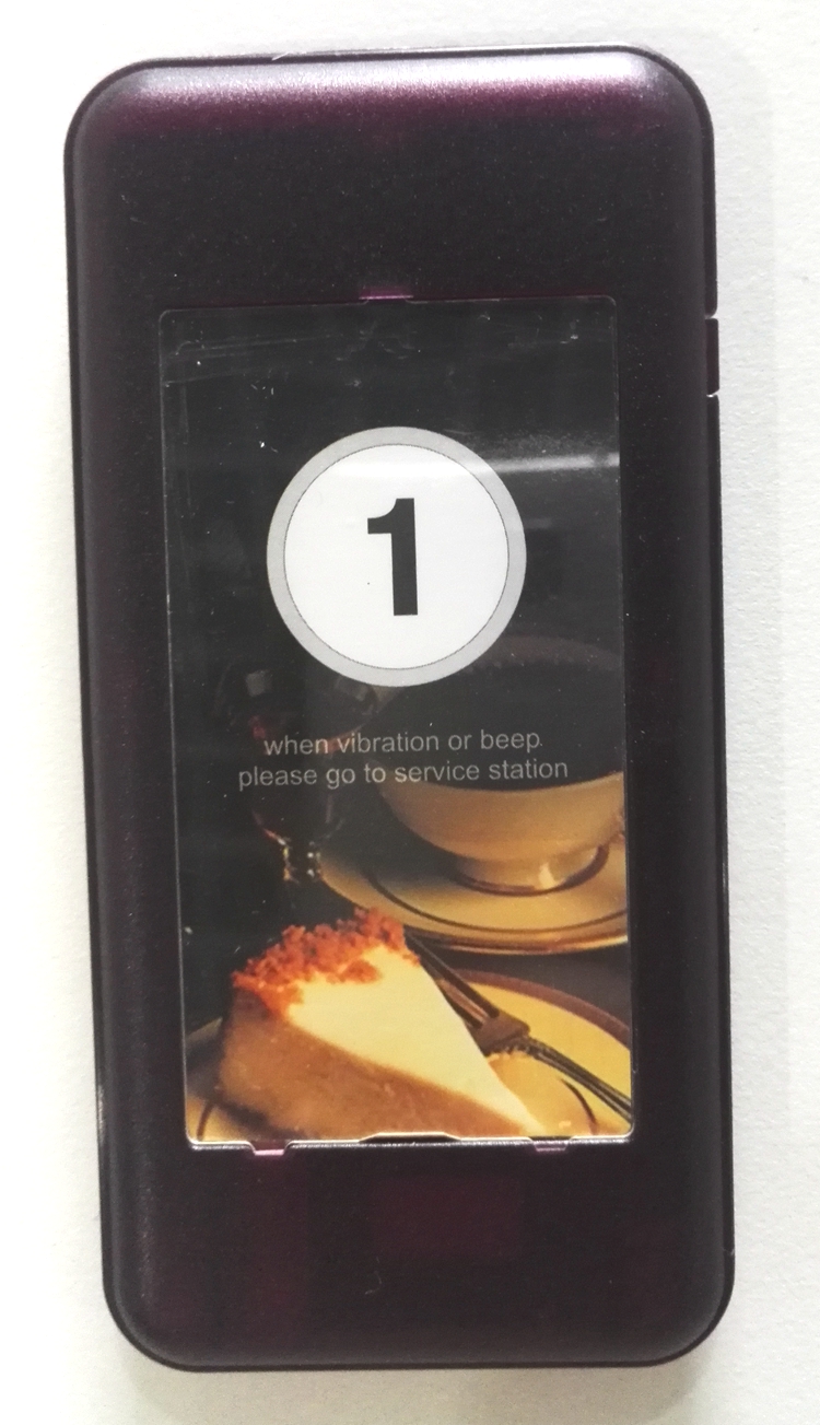 Fast food Catering CE ROHS IP65 restaurant pager system