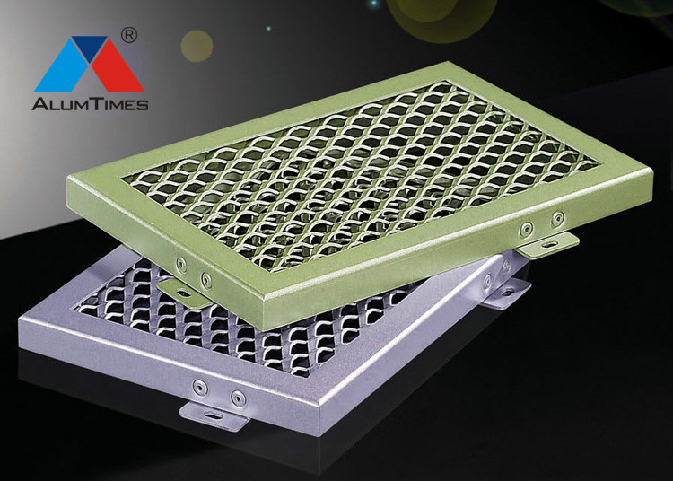 Anti Corrosion Expanded Aluminium Mesh Panels With Excellent Decoration Effects