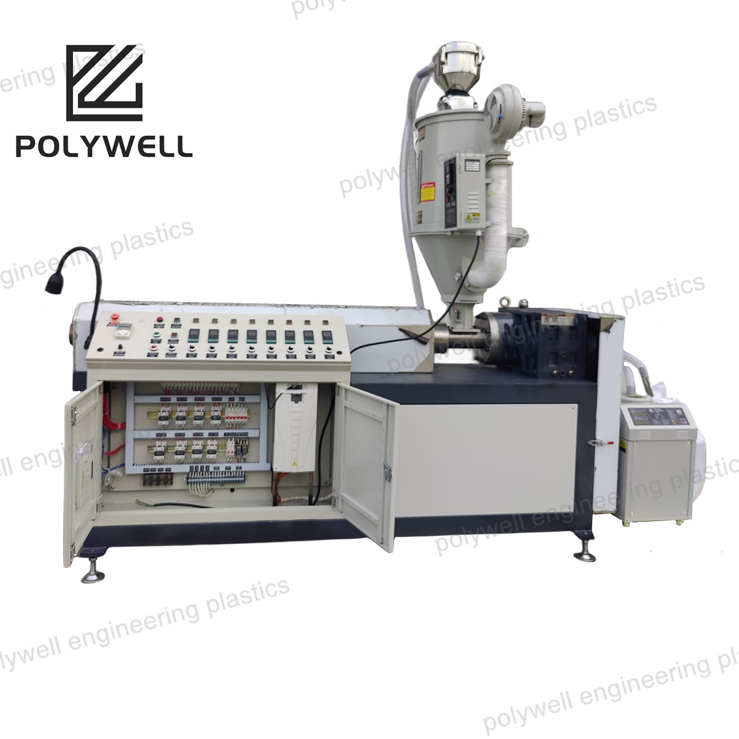 70mm Single Screw Extruder Produce Polyamide Profile Insert Into Aluminum System Window
