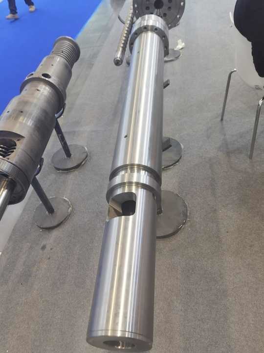 JIALONG 75/33 Automatic Extruder Single Screw For Hdpe Pipes Extrusion Screw Barrel