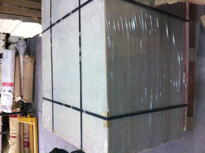 PA6 PA66 Nylon Plastic Sheet / White Nylon Sheet With 90Mpa Tensile Strength