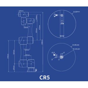 Silicone Human Machine Cooperation Robot Stacking System With 5kg Payload
