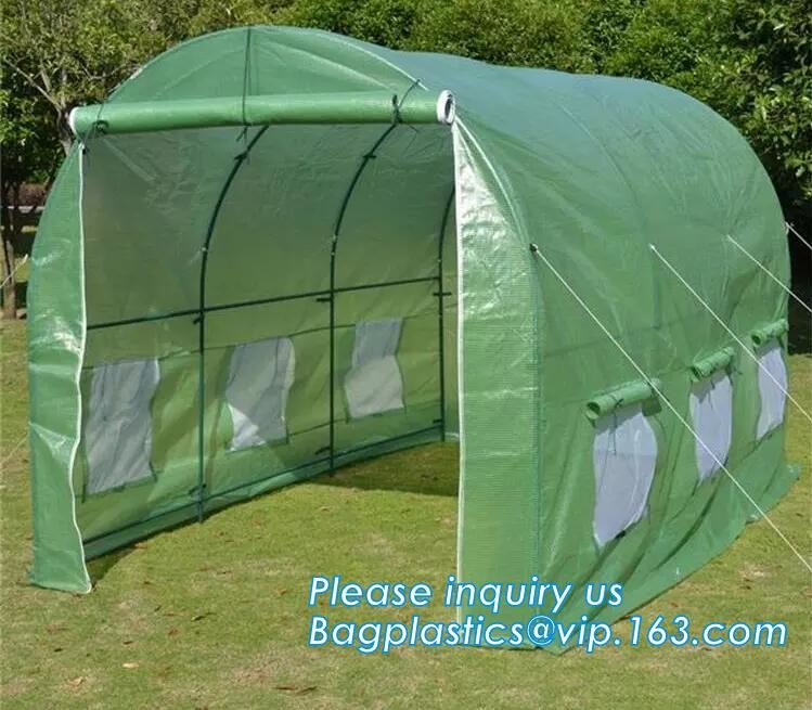 Agricultural Glass Green House for Commerical,Pop up Greenhouse Eco-friendly Fiberglass Poles Overlong Cover 98"x49"x53"