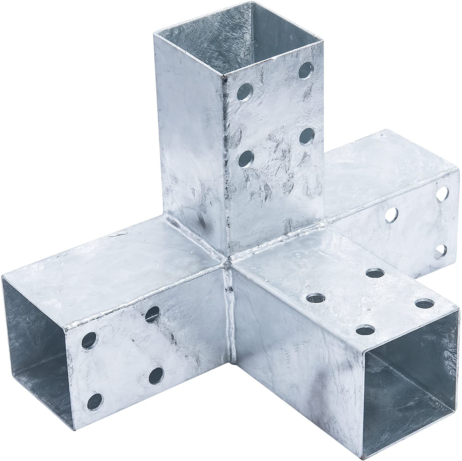 Post Wood 3-way Corner Bracket Custom Pergola Corner Brackets with Single-side Bracket