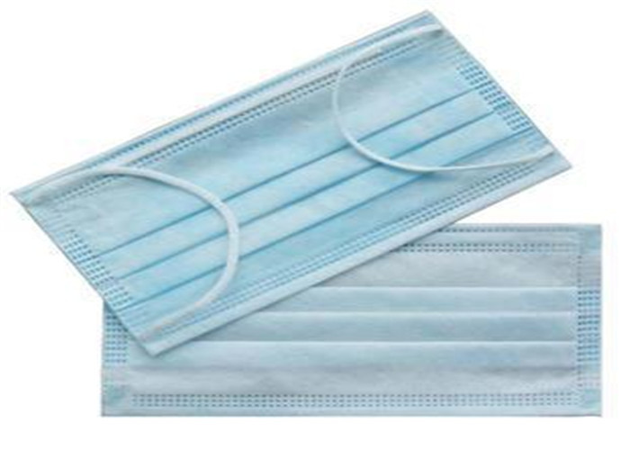Custom Earloop Surgical Disposable Mask , Outdoor 3 Layer Face Mask