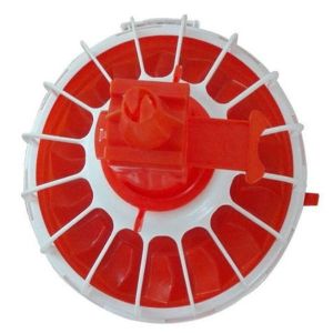 China Herdsman Poultry Feeding Pan Broiler Feed Pan Chicken Automatic Feeder on sale