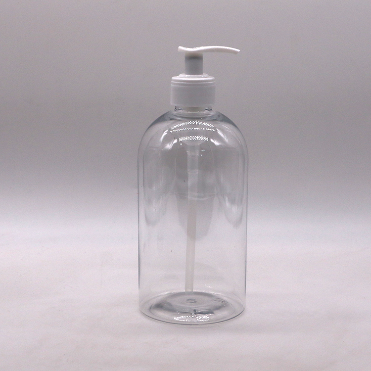 600mL 20OZ PET Spray Bottle Boston Round Plastic Customized Color Pump Trigger Spray Hand Sanitizer Bottle