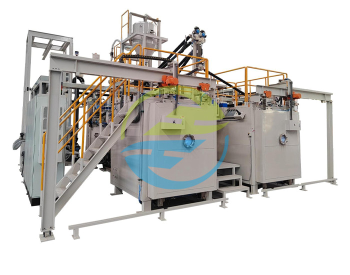 Dynamic Mixing Vacuum Pouring Equipment HJ-VTE002 Vacuum Testing Equipment (5 Pouring Heads)