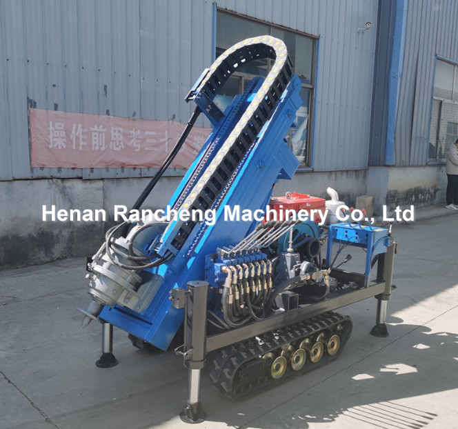 30m Crawler Gearbox Walking Hydraulic Mechanical Transmission Pile Driver