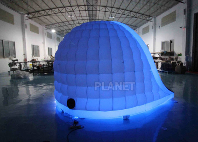 3x3x2.5m Advertising Inflatable Tent For Event Stage With Colorful LED Light