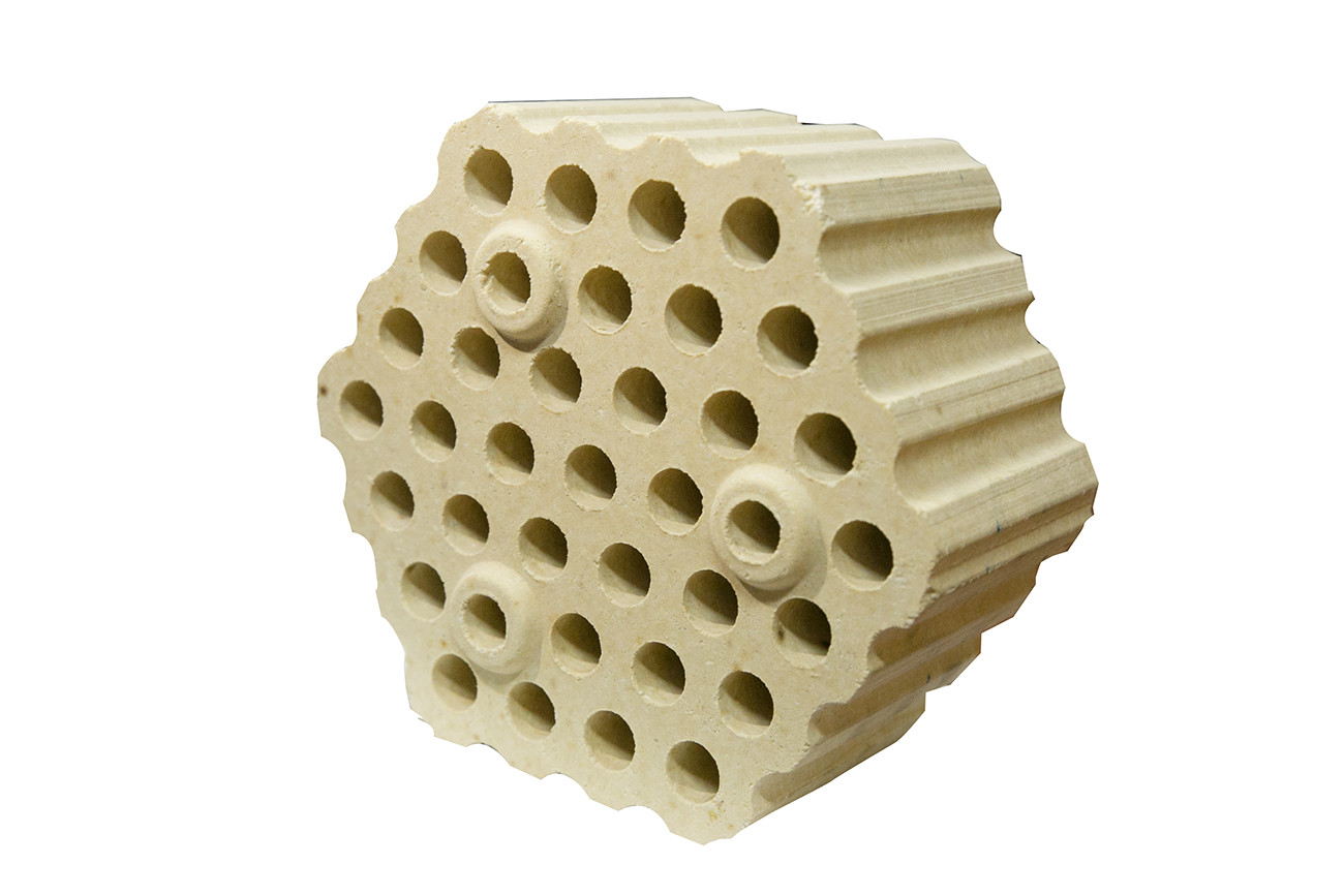 High Alumina Storage Heater Bricks Good Heat Exchanger Performance For Hot Blast Stove