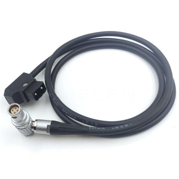 Red epic 12V DC power supply cable Lemo right angle FHJ 1B 6 pin female to D-tap