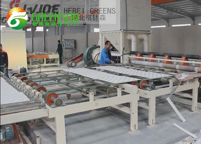 Advanced Technology Double Side Gypsum Board PVC And Aluminum Foil Laminated Machine