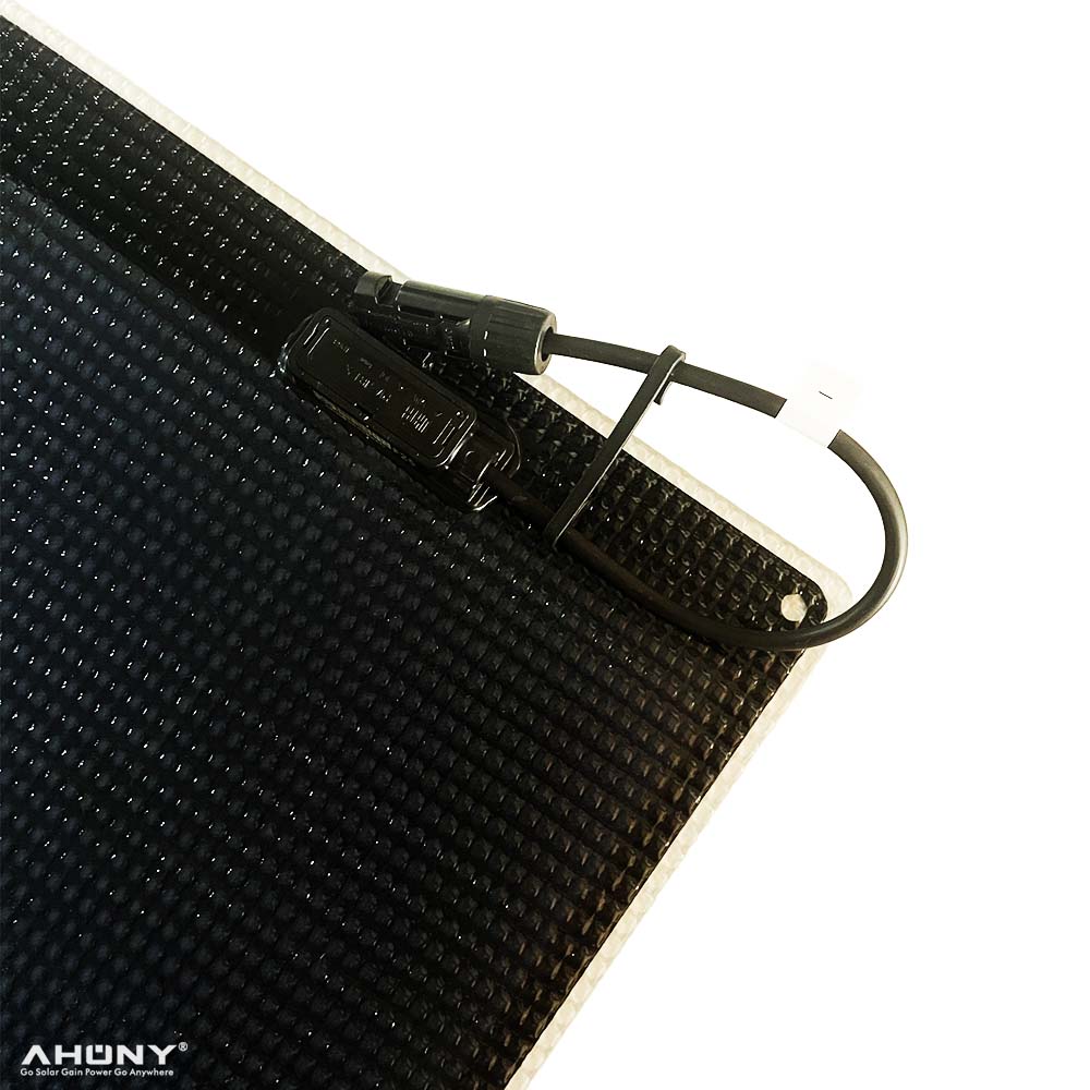 Black 240W Walk On Solar Panel Kit Saltwater Proof For Boat Marine Yacht Refrigerator