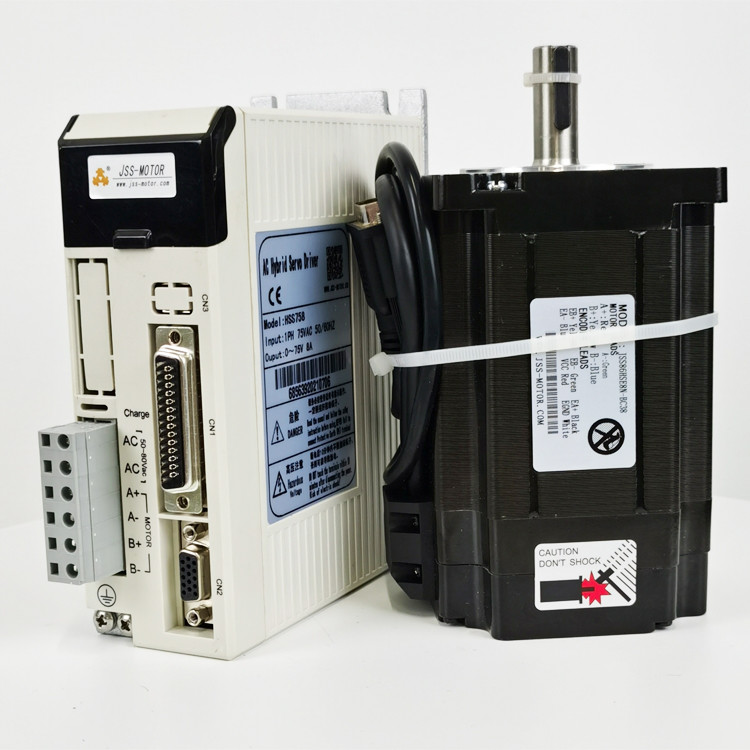 Nema 34 Closed Loop Servo Motor With Digital Display 2phase Low Voltage