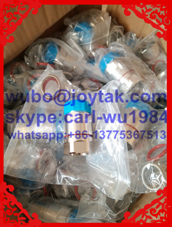 DIN 7/16 connector male for 7/8" flex cable clamp type low price