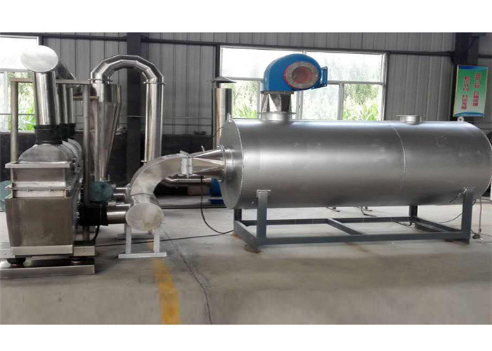 ISO9001 10-620degree electric Oil Fired Hot Air Furnace For Industrial Chemicals