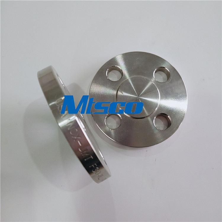 ASME SA815 F304 304L Pipe Fitting Flat Face Blind Flange ASTM A815