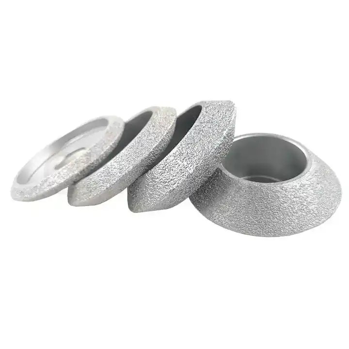 Small Electroplated Grinding Wheel Silver Electric Grinding Wheel 50mm