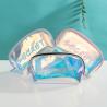 Buy cheap Transparent Holographic Cosmetic Bag from wholesalers