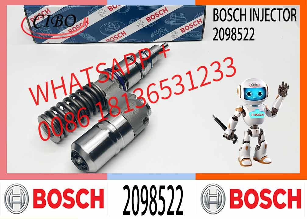 2098522 2867147 2768307 2959085 01660149 1504456 3155040 414701070 0414701071 Diesel Fuel Injector For Excavator Engine
