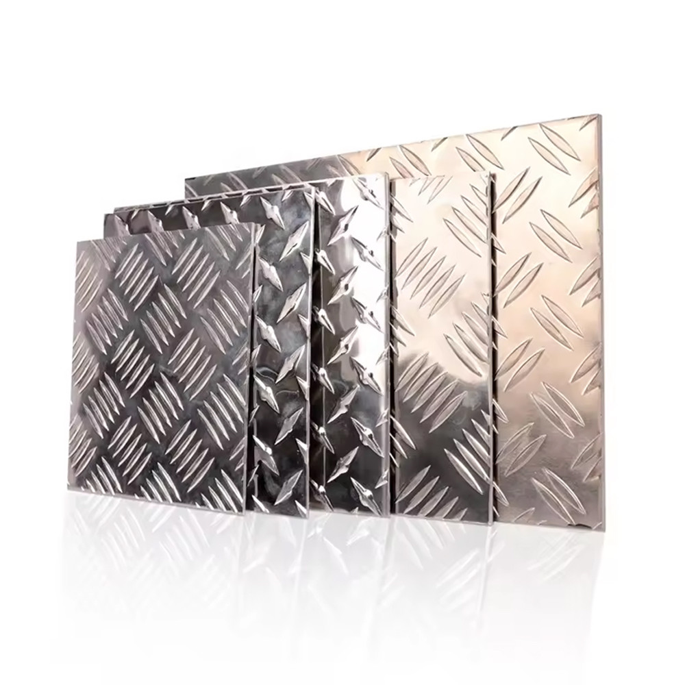 6061 1100 3003 5052 Aluminum Diamond Tread Plate Embossed Aluminum Checkered Plate