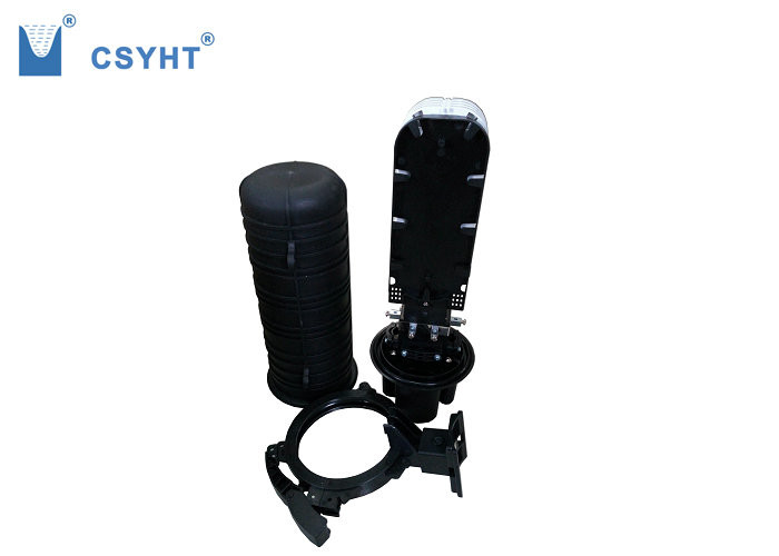 120Fibers Fiber Optic Splice Closure for Aerial Pole Mount IP68 with UV protection outdoor closure
