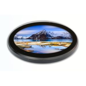 3.4'' 800x800 IPS TFT LCD Circular Instrument Screen Round Video HDMI Input