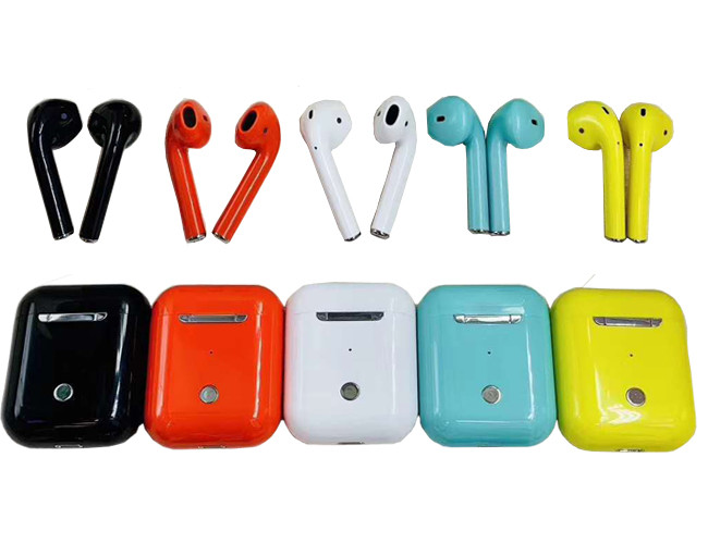 Touch Button TWS Bluetooth Earphone Listen Music Double Call For Android Ios