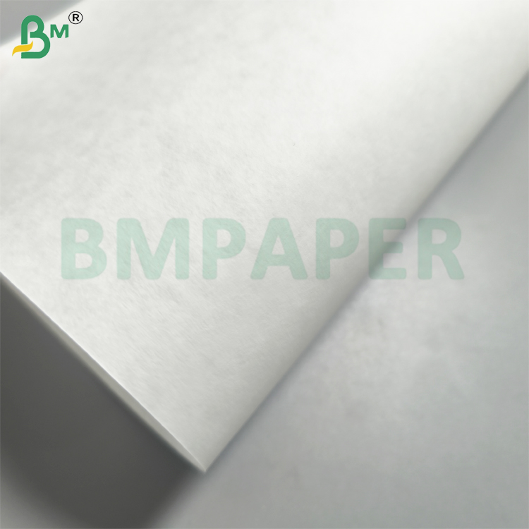 100gsm Durable White Kraft Paper Material For Pastries Bags High Tensile Strength