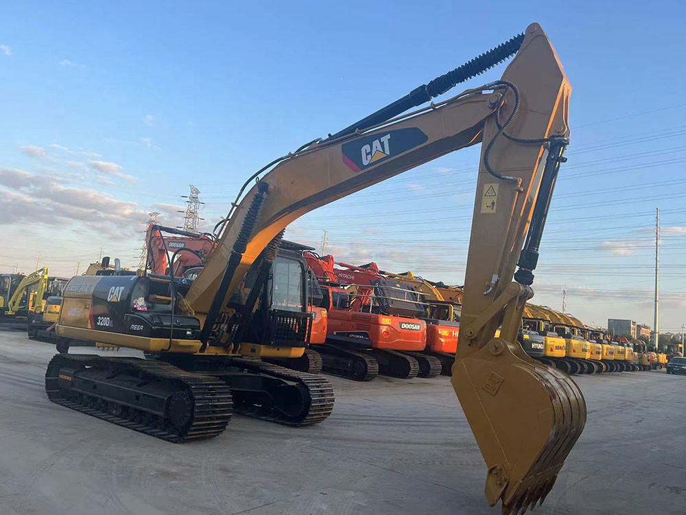 Used Cat320d Excavator For Engineering & Construction Machinery With Lowest Working Hours
