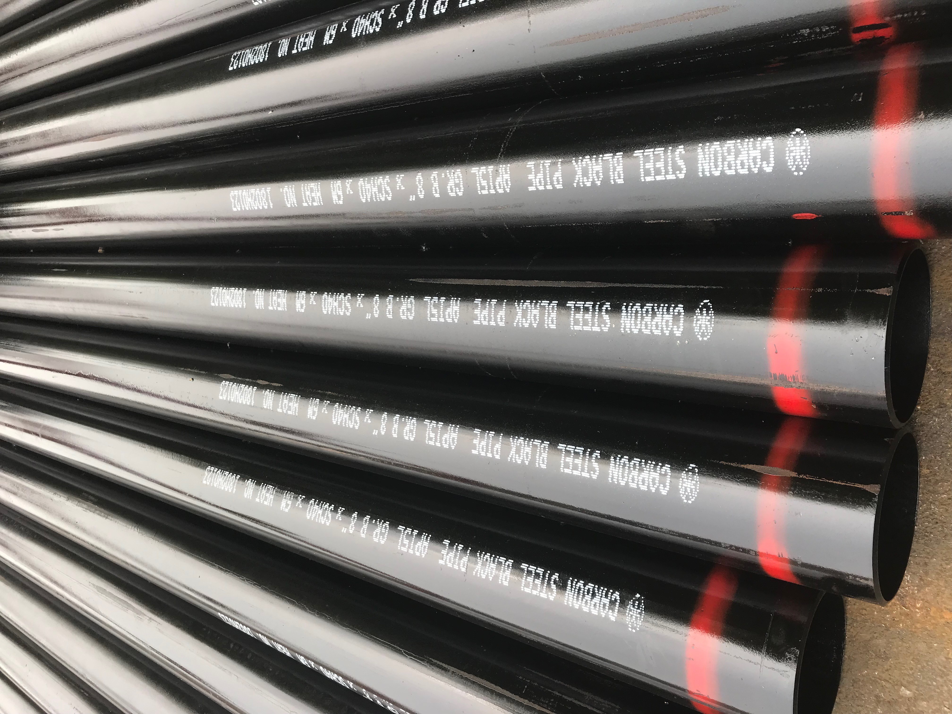 API 5L PSL1 X42 Welded Steel Pipe use for transmission in the filed