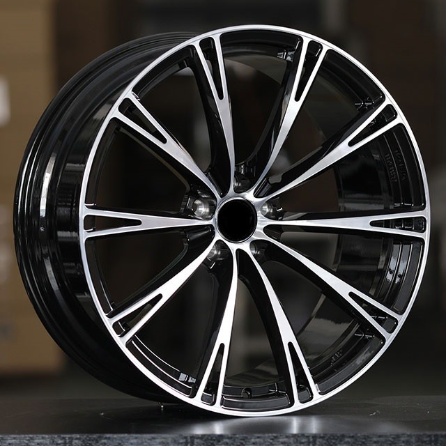 Gloss Black 22'' Forged wheels for Mercedes S-CLASS S550 S600 S63 S65