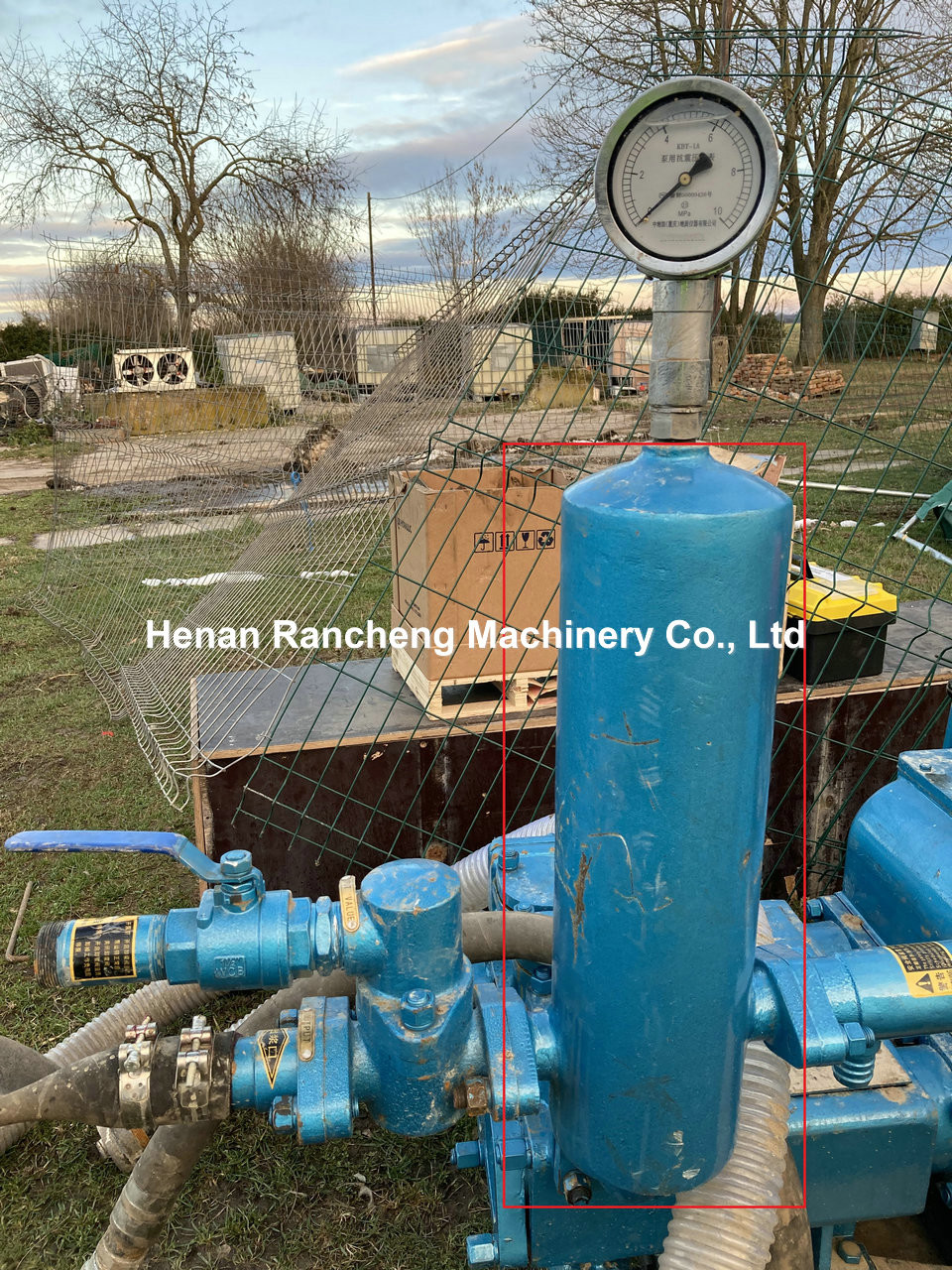 100mm Piston Stroke Drilling Mud Pump 28HP 95mm Cylinder Diameter