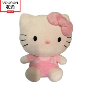 China Customized White Hello Kitty Cat Plush Toys Stuffed Animal ISO9001 on sale