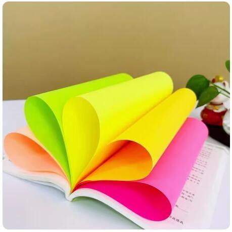 Fluorescent Orange Paper Adhesive Fluorescent Orange Paper WGA233 Inkjet