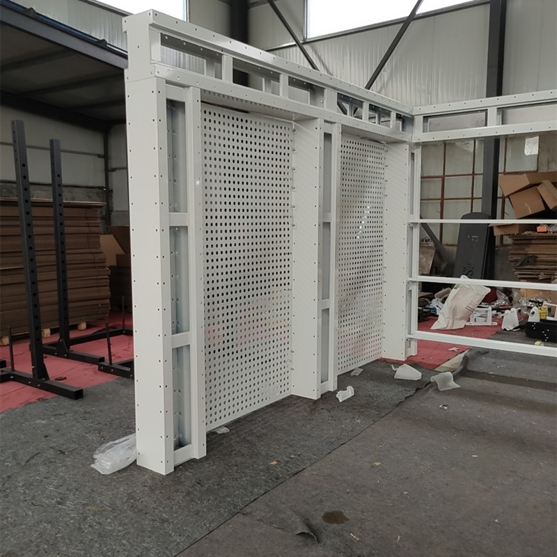 Building Cable Crossover Multifunctional Power Cage Squat Rack with Weight Lifting Training Gym Smith Machine