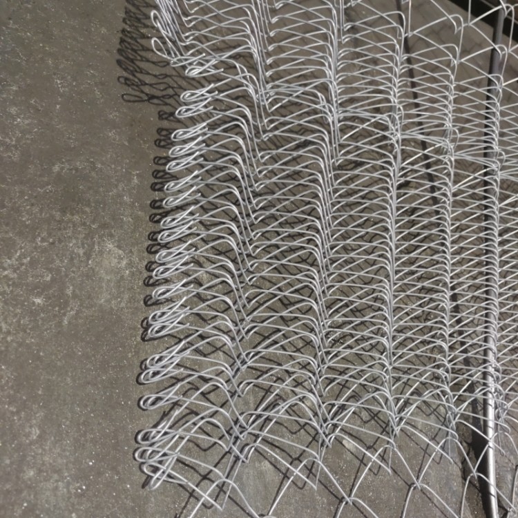2.5mm Decorative Chain Link Fence Galvanized Powder Coated Finish Width Varies