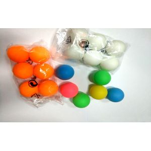 ABS 40+MM Material Poly Colored Custom Ping Pong Balls For Entertainment