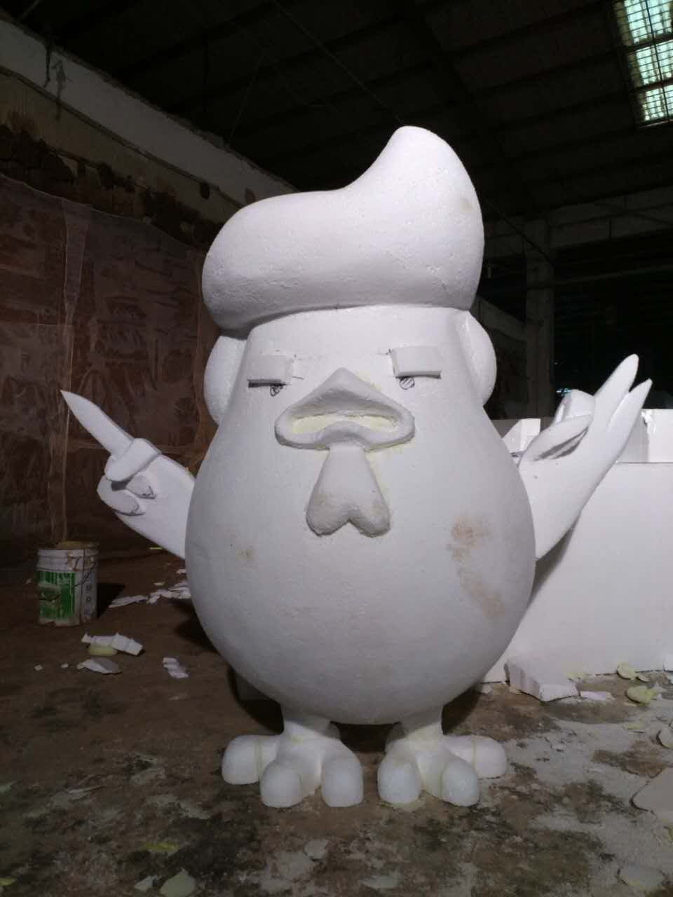 party celebration Giant Donald trump statue American president statue in outdoor plaza