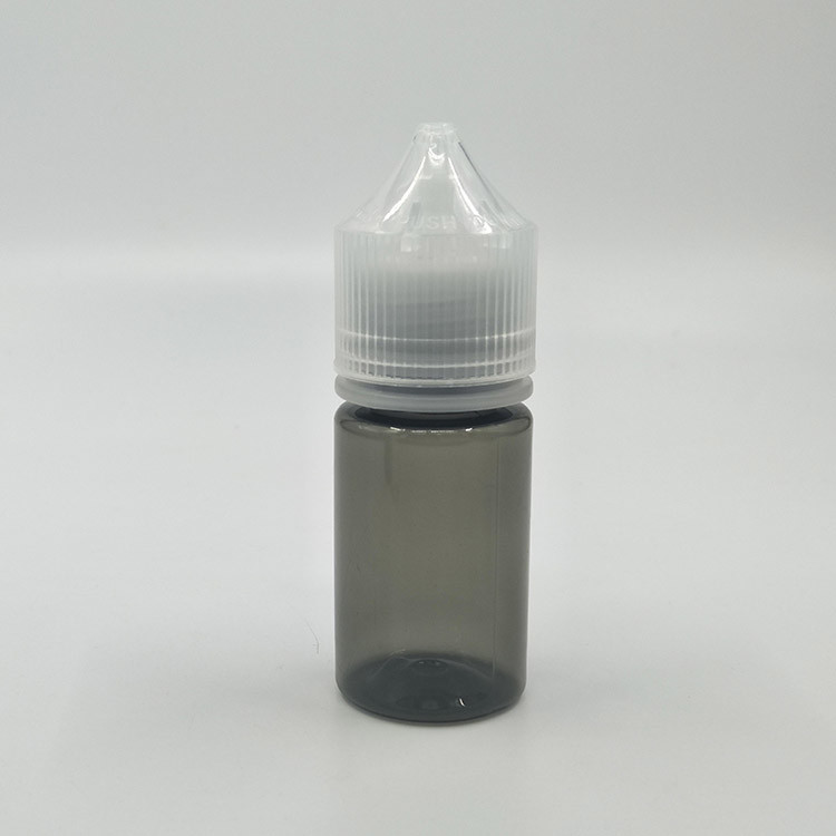 Childproof PET Plastic E Liquid Bottle Square for Accurate E Juice Mixing