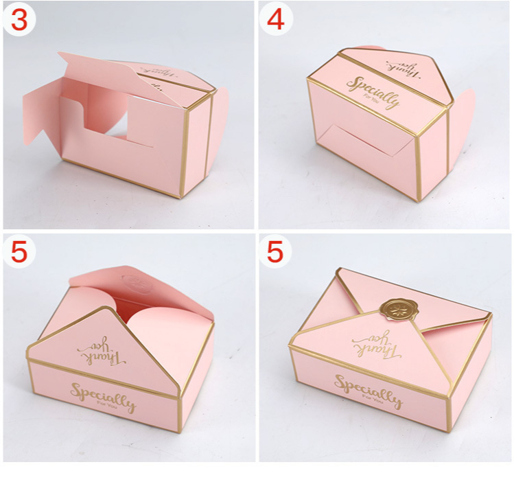 Custom Printing Luxury Folding Paper Box Elegant Paper Packaging Boxes for Chocolate
