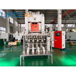 12000pcs/h Siemens Motor Aluminium Foil Container Production Line With High
