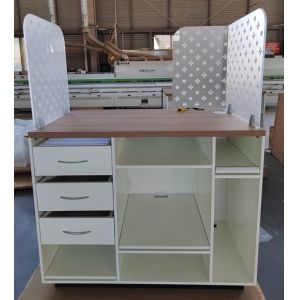  Modern Office Computer Desk With 3 Fabric Drawers Study Structure Manufactures