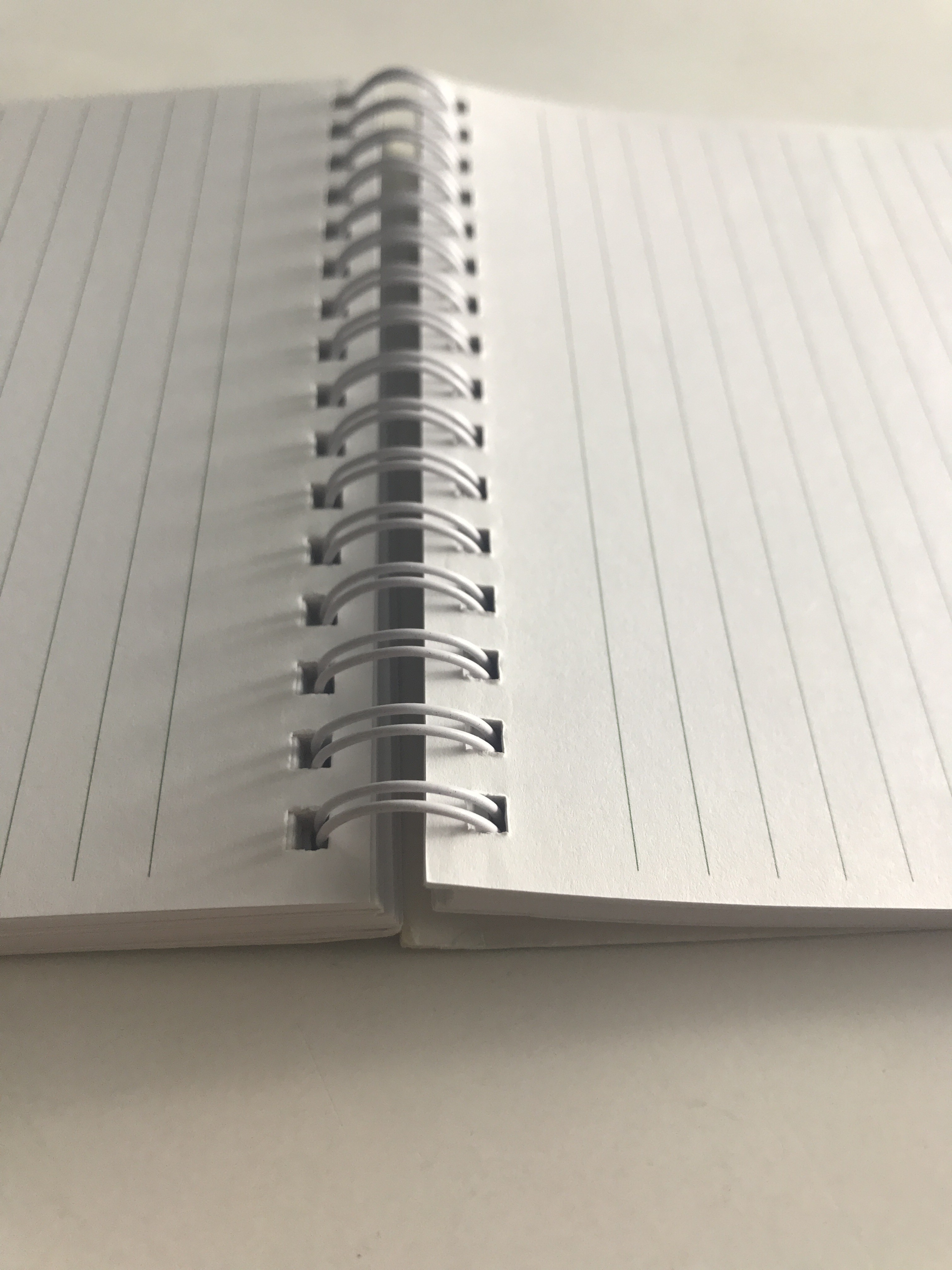 Custom Logo Spiral Bound Book Printing , School Student Recycled Spiral Book Printing