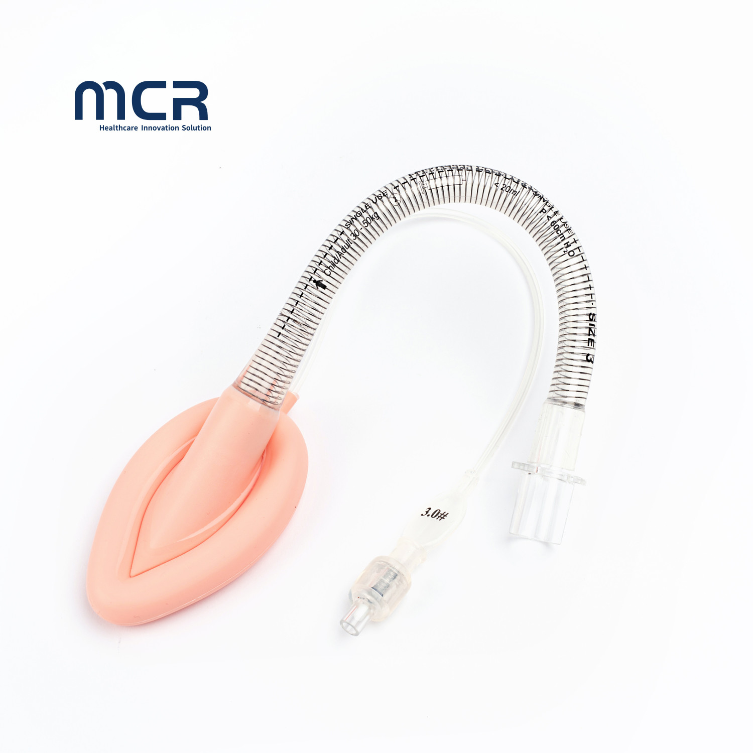 Silicone Disposable Reinforced Laryngeal Mask Airway Medical Grade