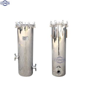High Pressure Multi Cartridge Filter Housing with Back Flush Function for Beer &